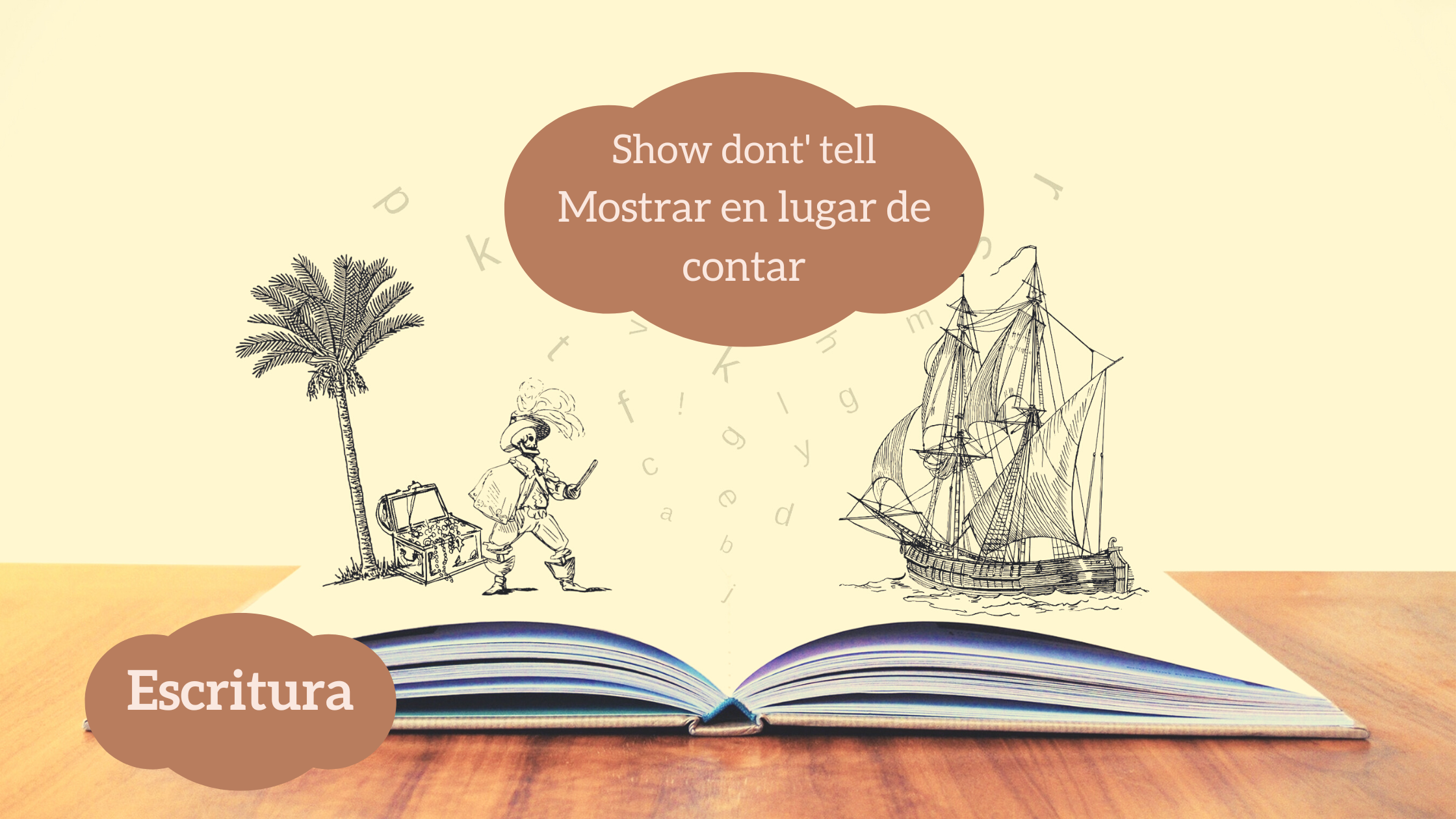Show, don’t tell – No cuentes, muestra!